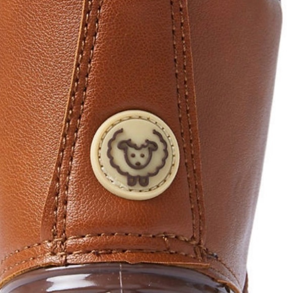 Adrienne Vittadini  | Youth Girls Gavin Duck Boots Size: 1M Youth | Pink /Brown - Picture 7 of 13